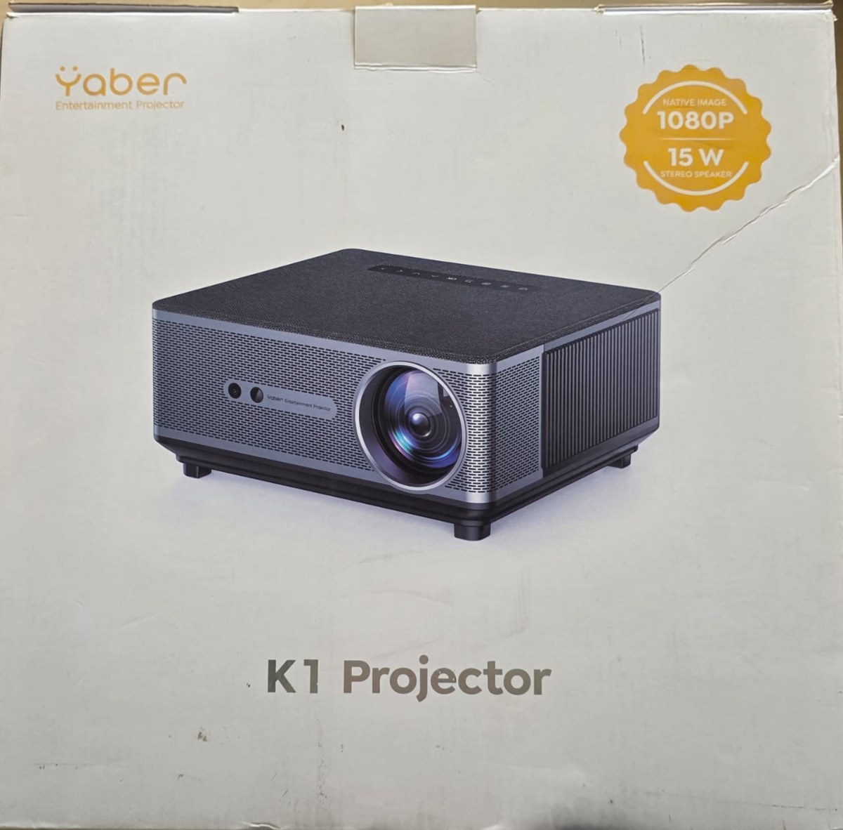 بروجكتور Yaber K1 — دقة أصلية 1080P
